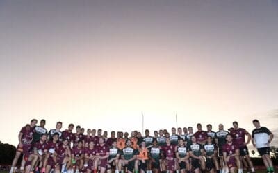 Ipswich Jets join the Queensland Maroons for opposed session